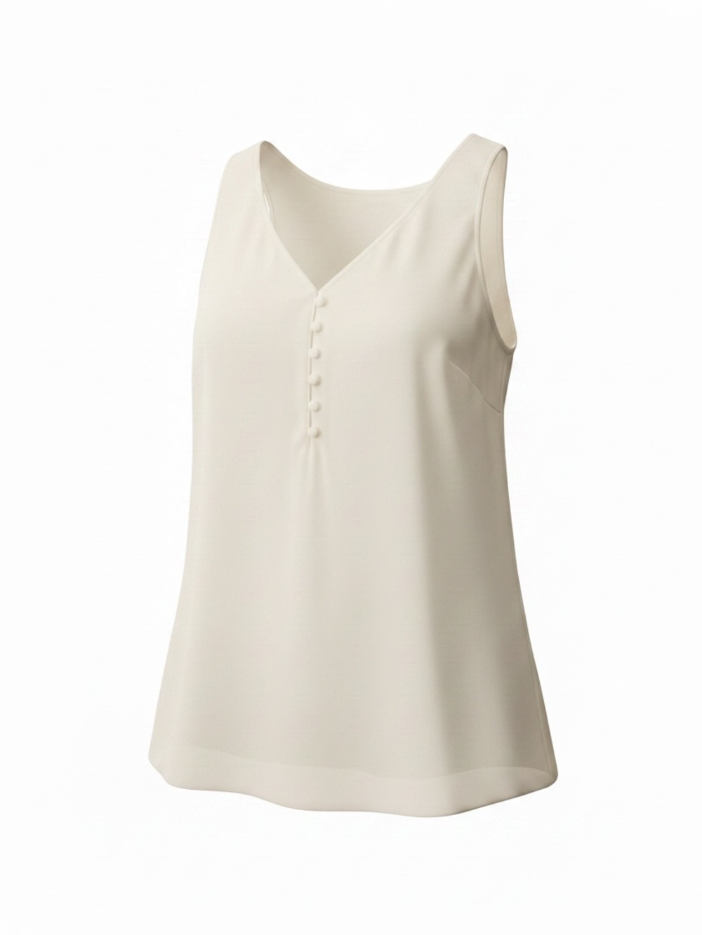 Express V Neck Sleeveless Blouse